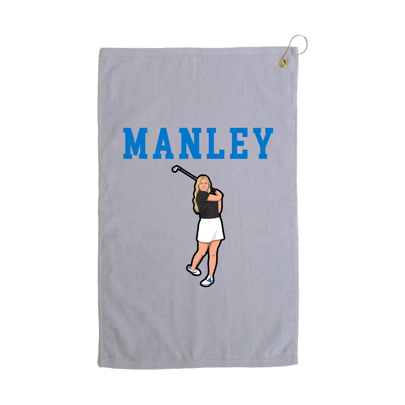 Golf Towel — Shirsey in Grey