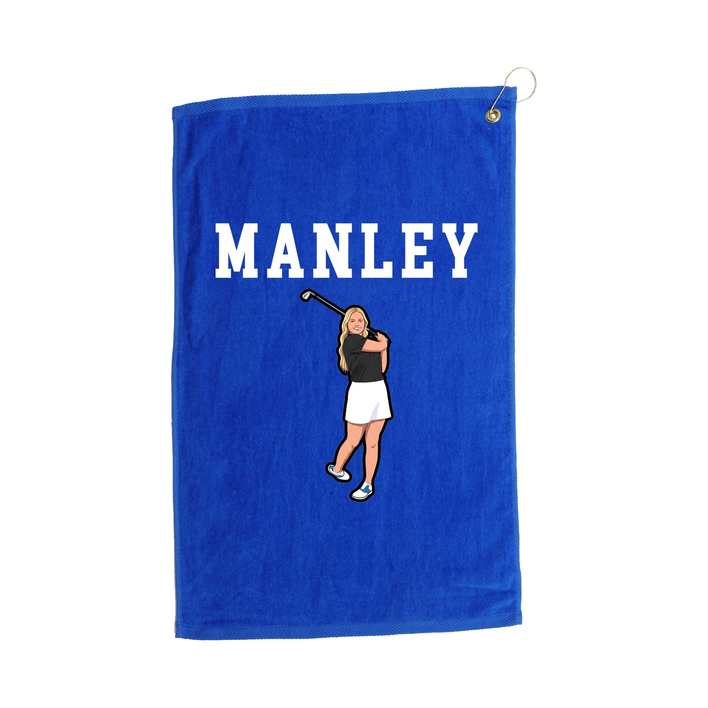 Golf Towel — Shirsey in Royal
