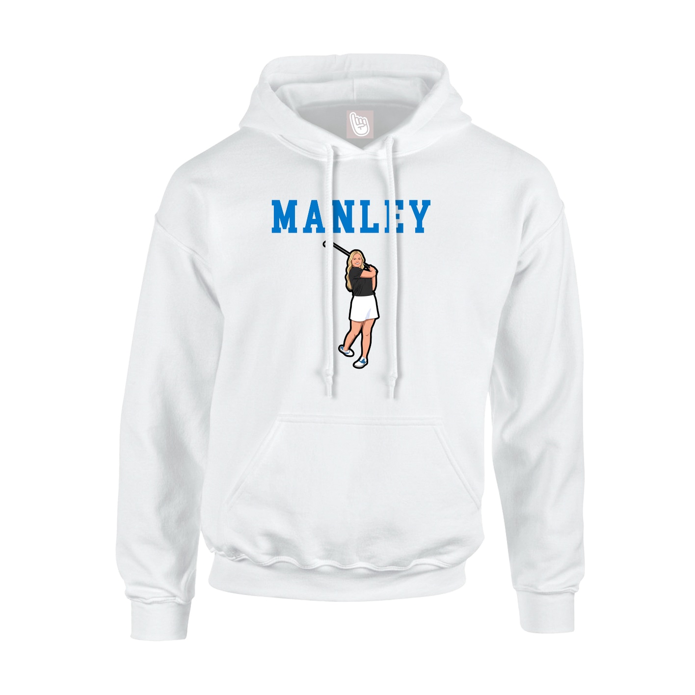Youth Hoodie — Shirsey in White
