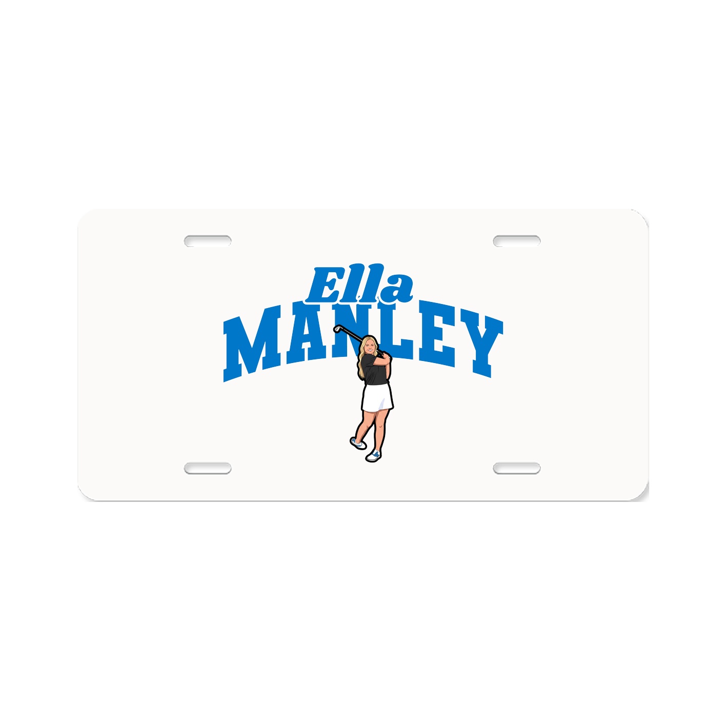 License Plate — Signature Arch in Classic
