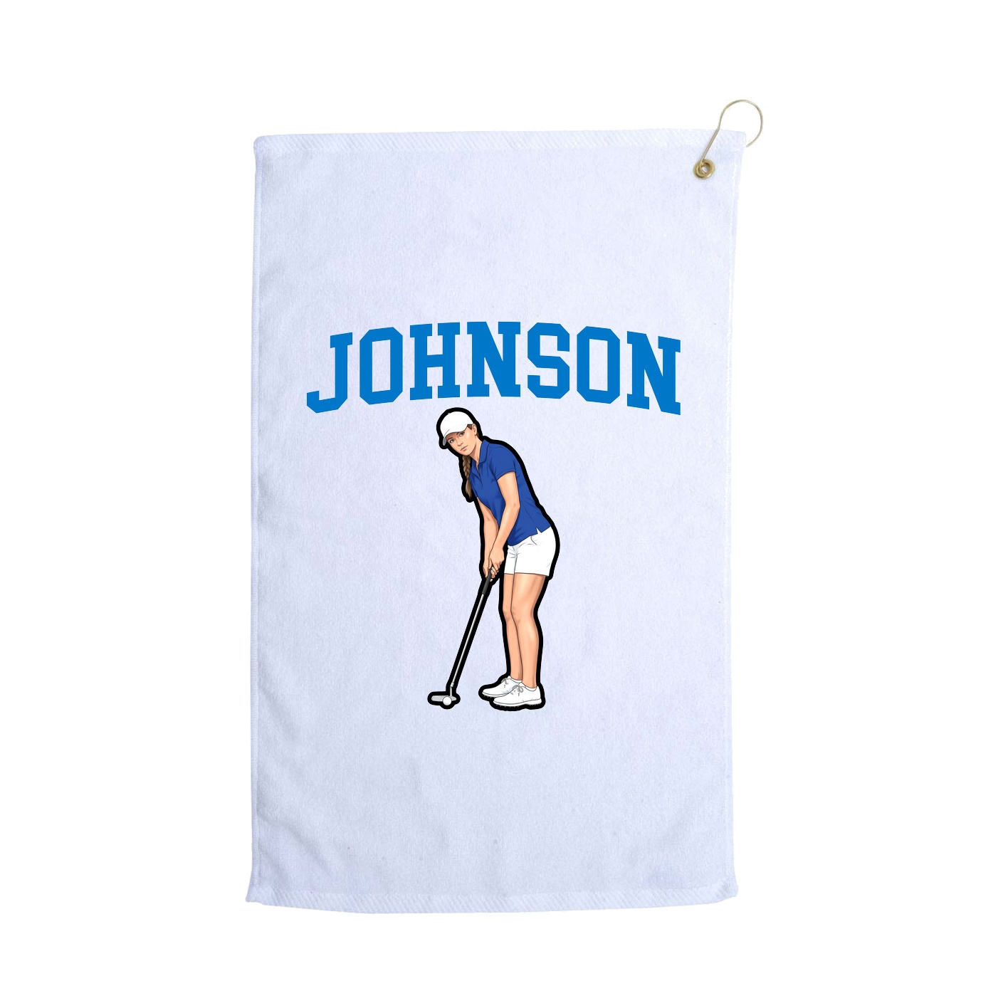Golf Towel — Shirsey in White