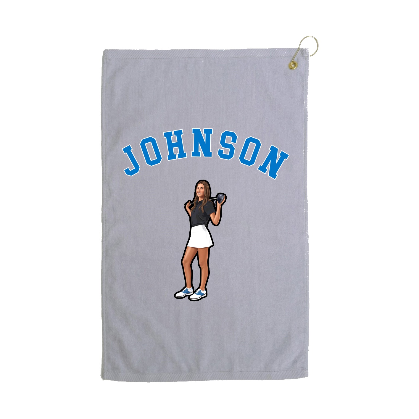 Golf Towel — Shirsey Arch in Grey