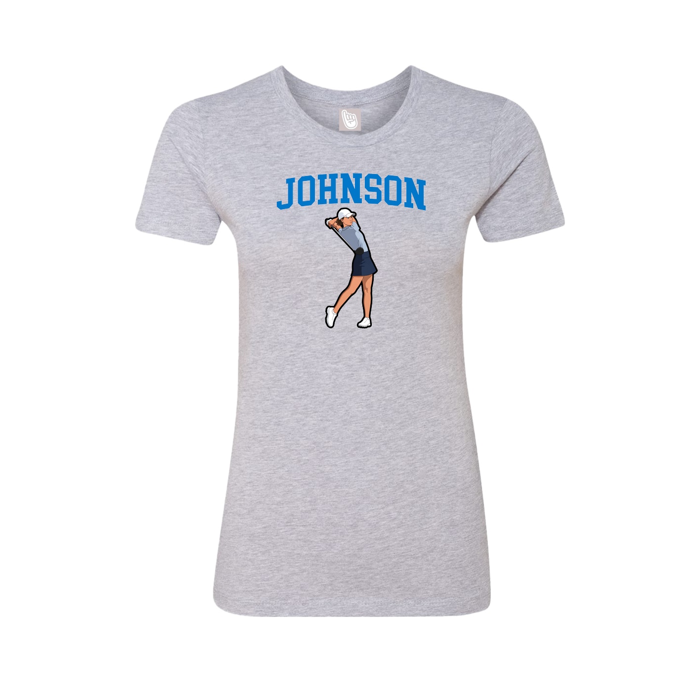 Fitted Women's Tee — Shirsey in Grey