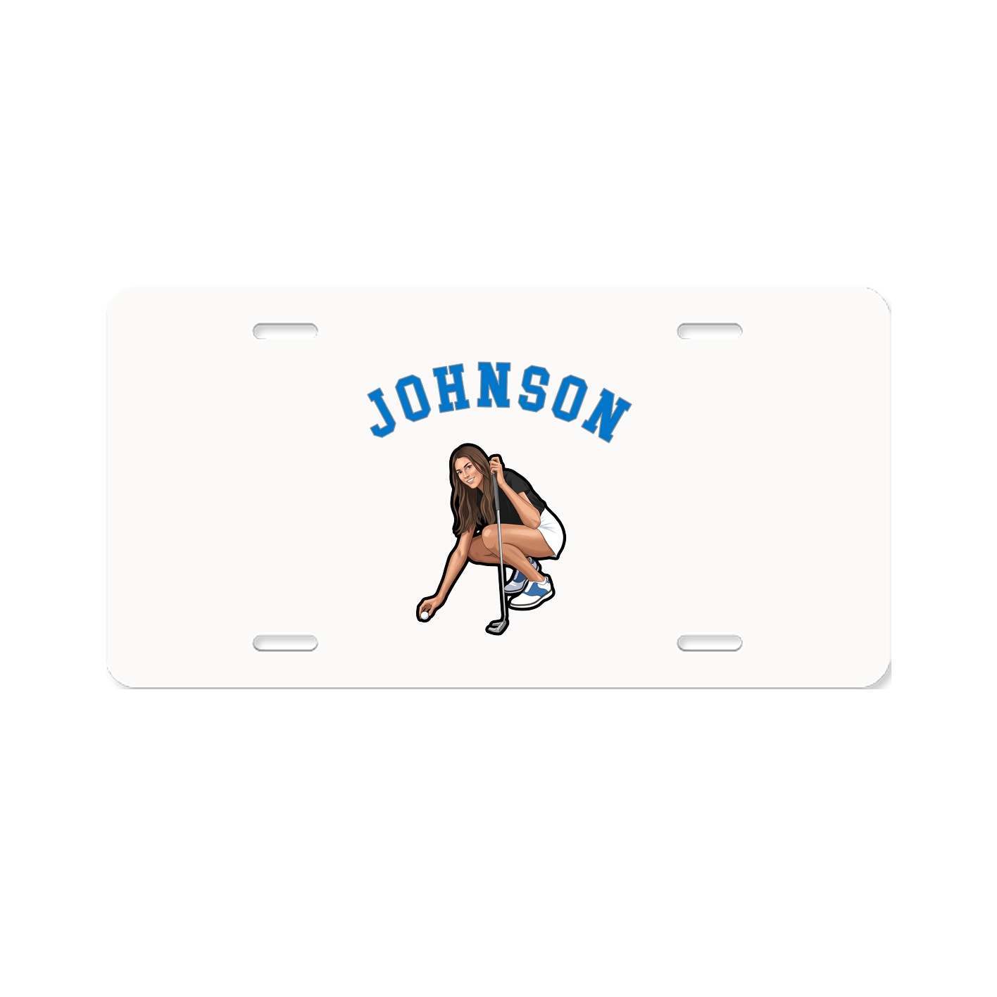 License Plate — Shirsey Arch in Classic