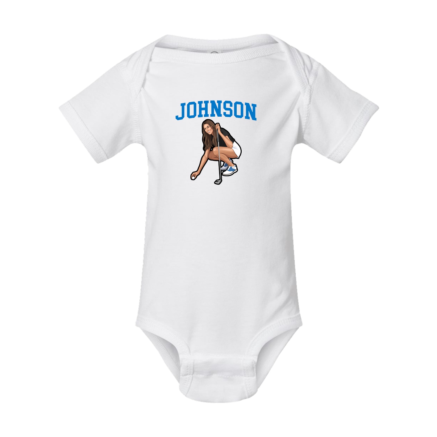 Baby Onesie — Shirsey in White