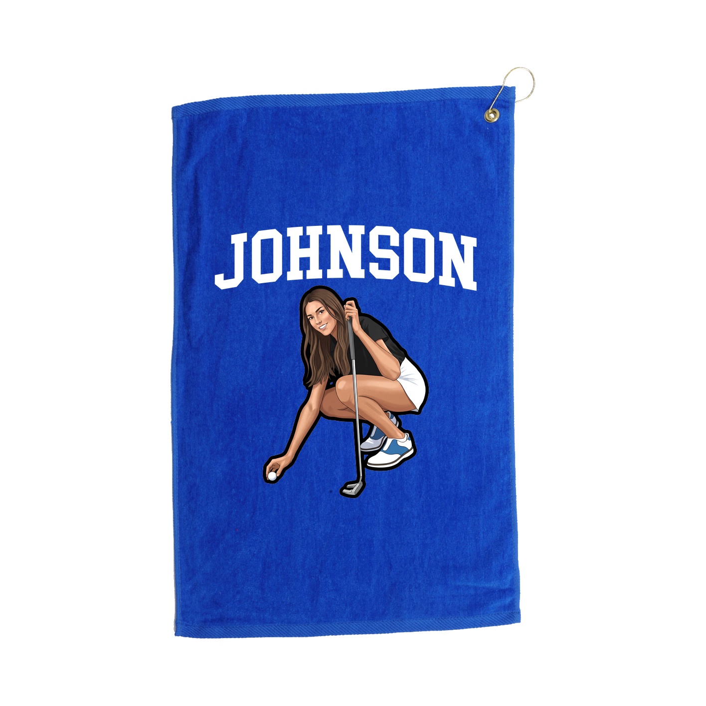 Golf Towel — Shirsey in Royal