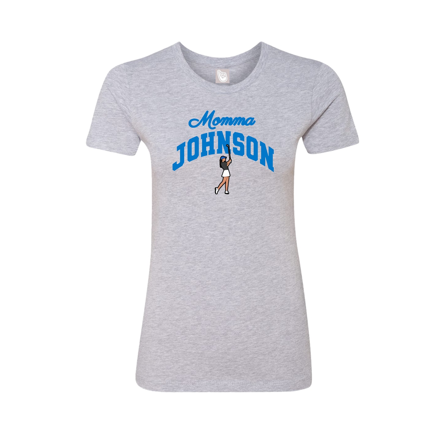 Womens Tee — Mothers Day Arch in Grey