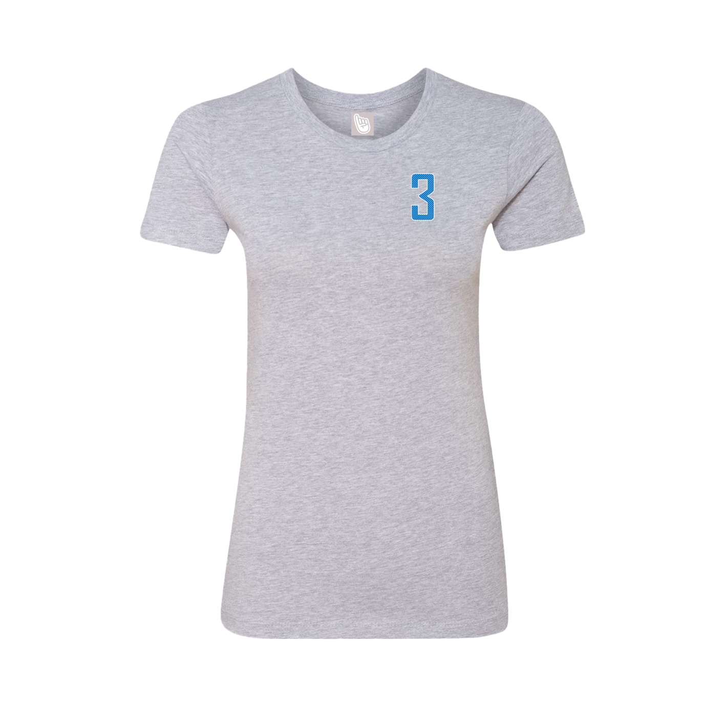 Womens Tee — Front Shirsy in Grey