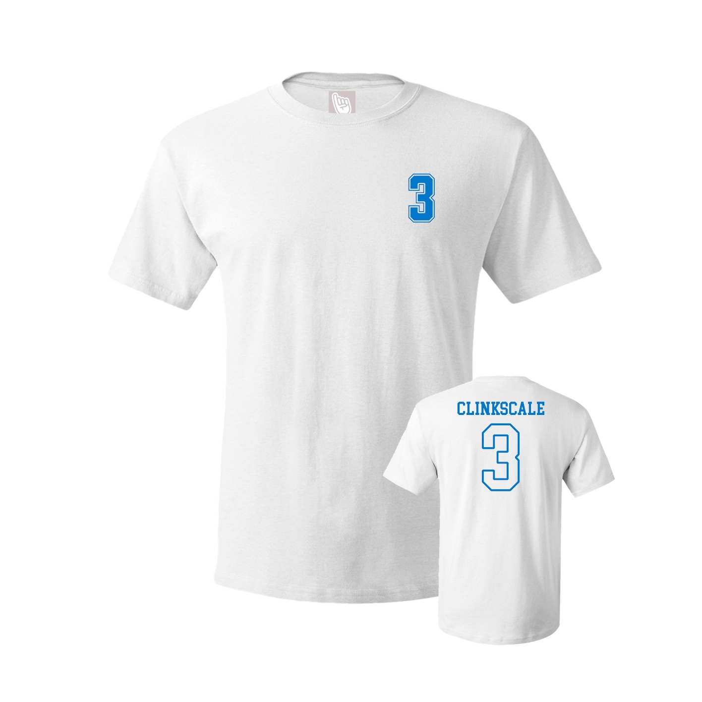 Tee — Chest Back in White
