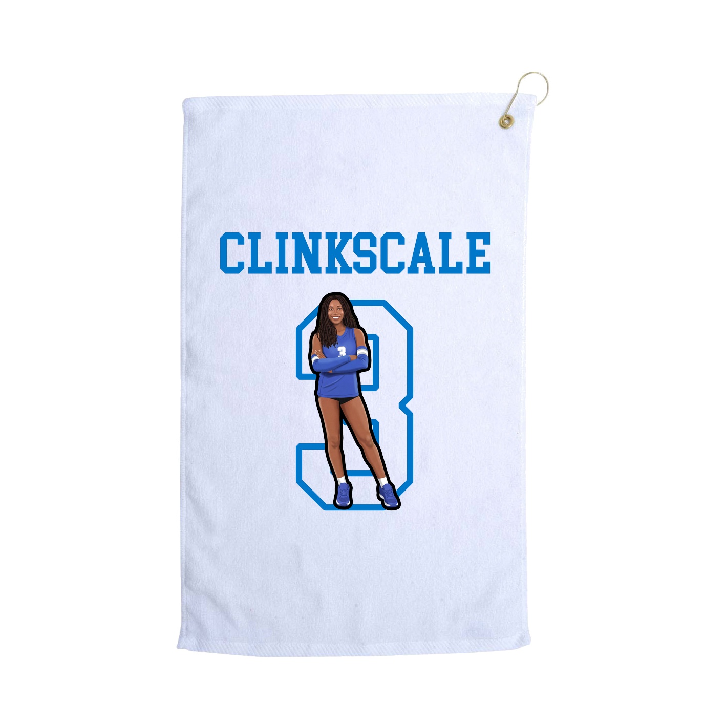 Golf Towel — Shirsey in White
