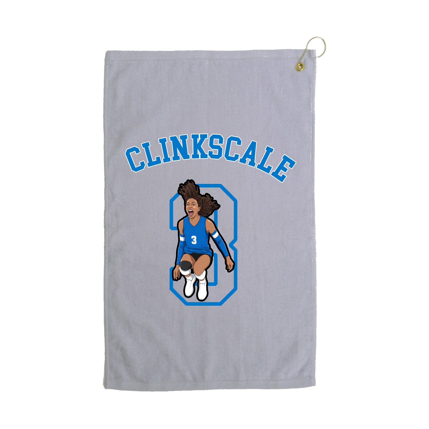 Golf Towel — Shirsey Arch in Grey
