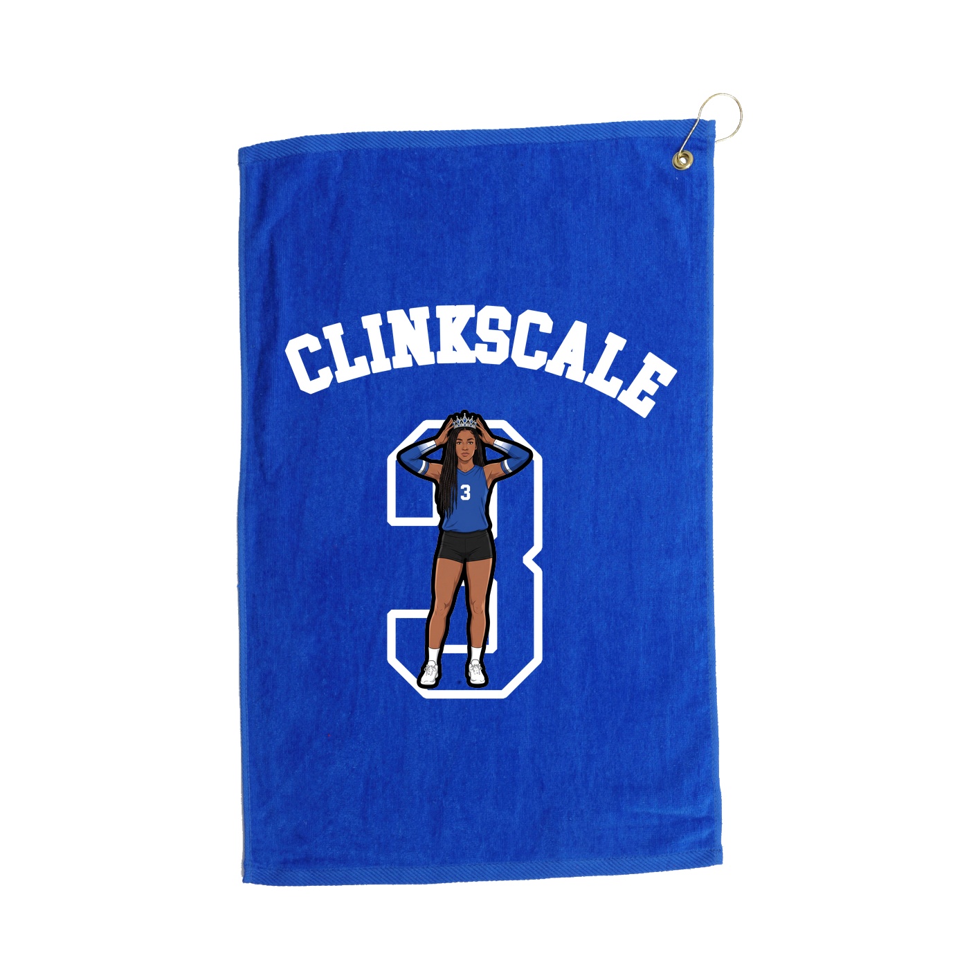 Golf Towel — Shirsey Arch in Royal