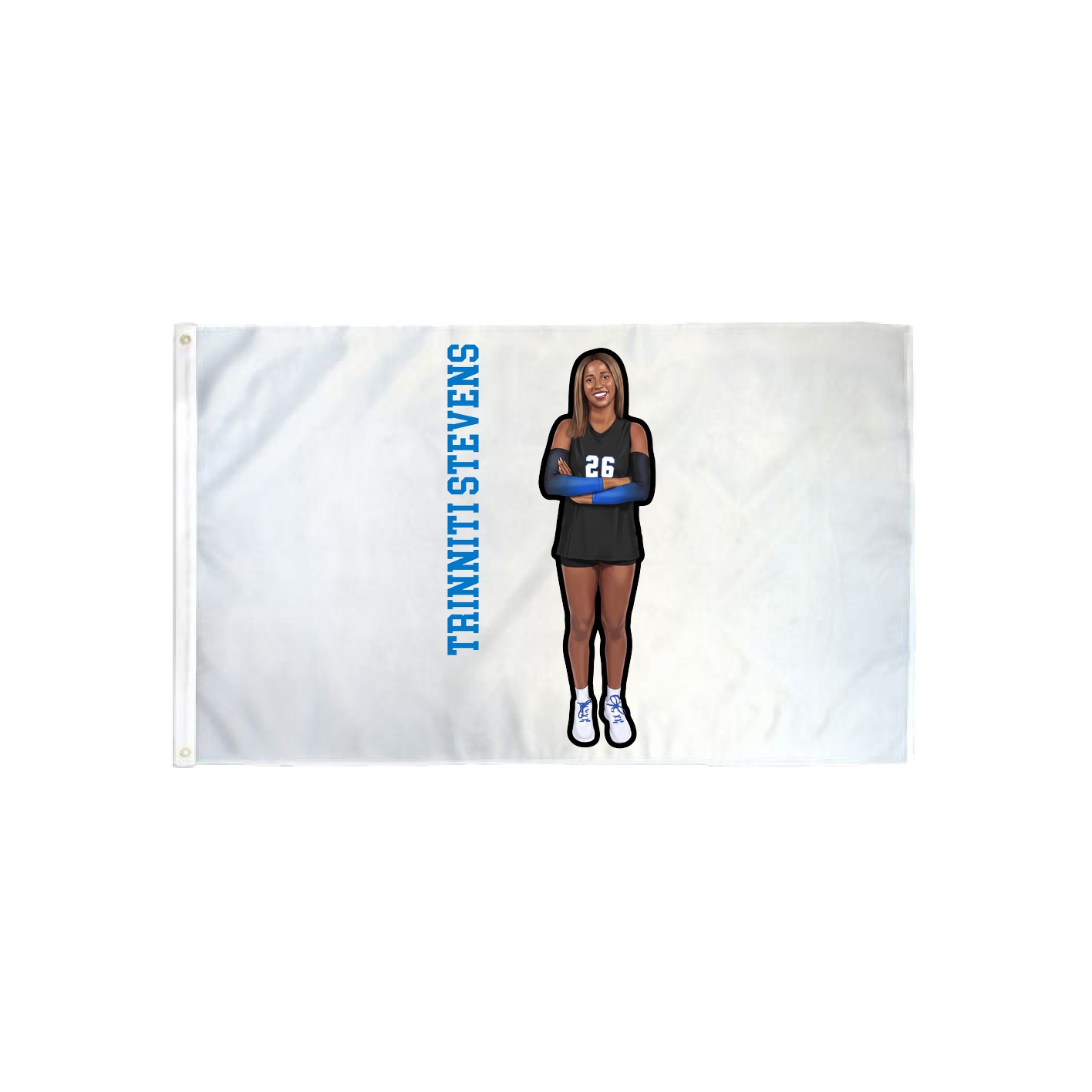 3x5 Flag — Name Vertical in Classic
