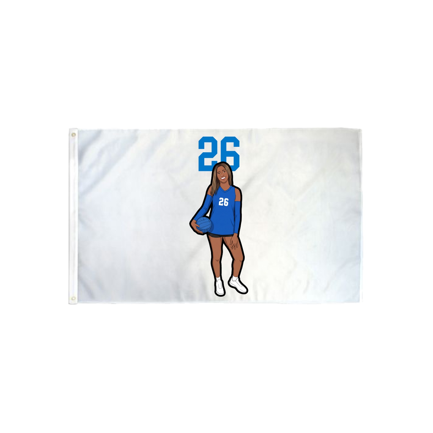 3x5 Flag — Number Top in Classic