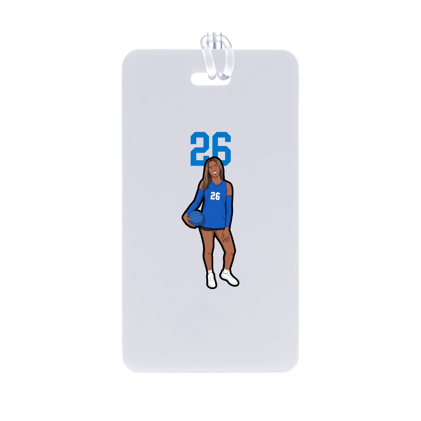 Bag Tag — Number Top in Classic