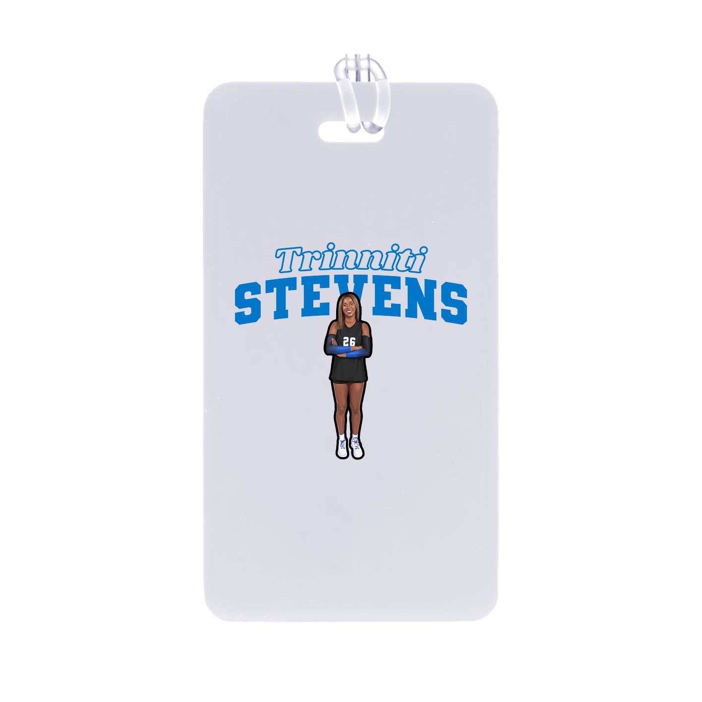Bag Tag — Name Arch in Classic