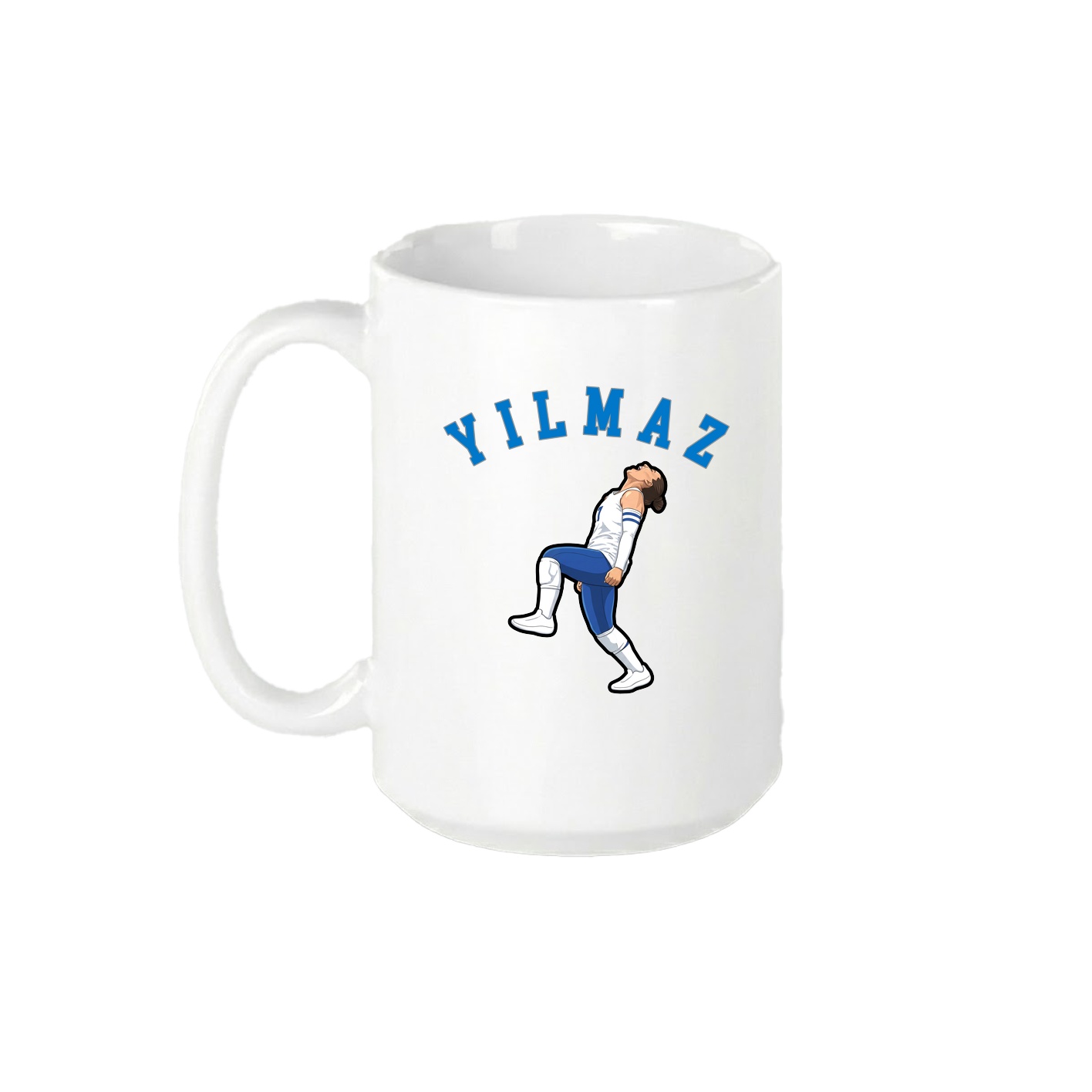 15oz Coffee Mug — Shirsey Arch in White