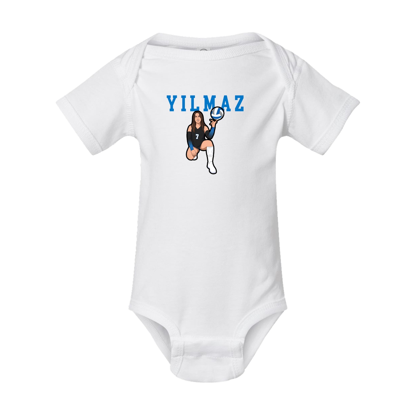 Baby Onesie — Shirsey in White
