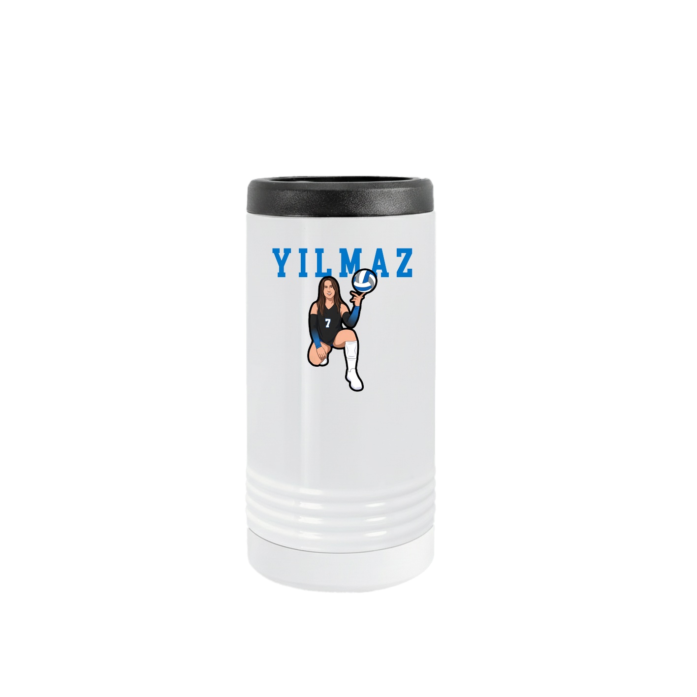 Slim Beverage Holder — Shirsey in White