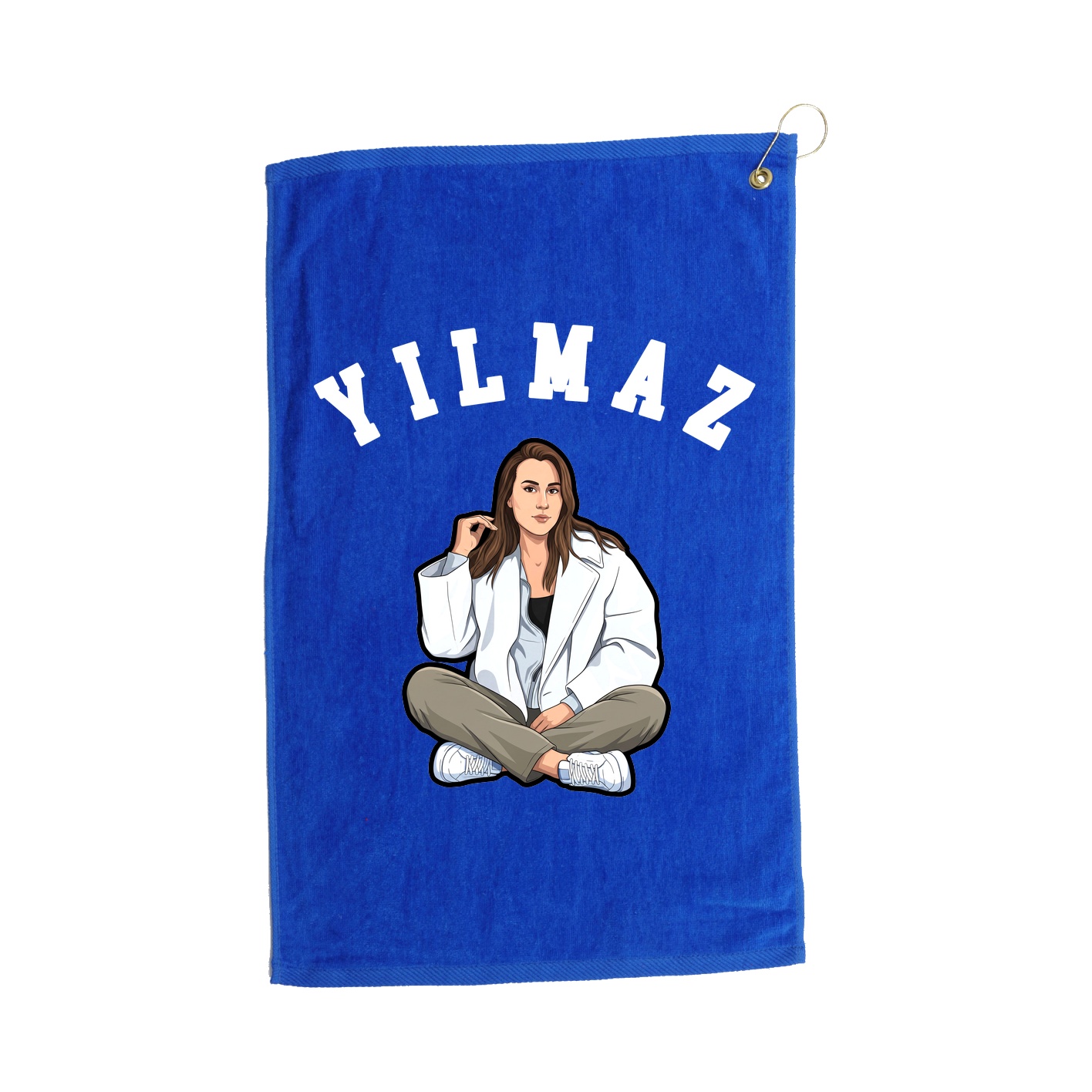Golf Towel — Shirsey Arch in Royal