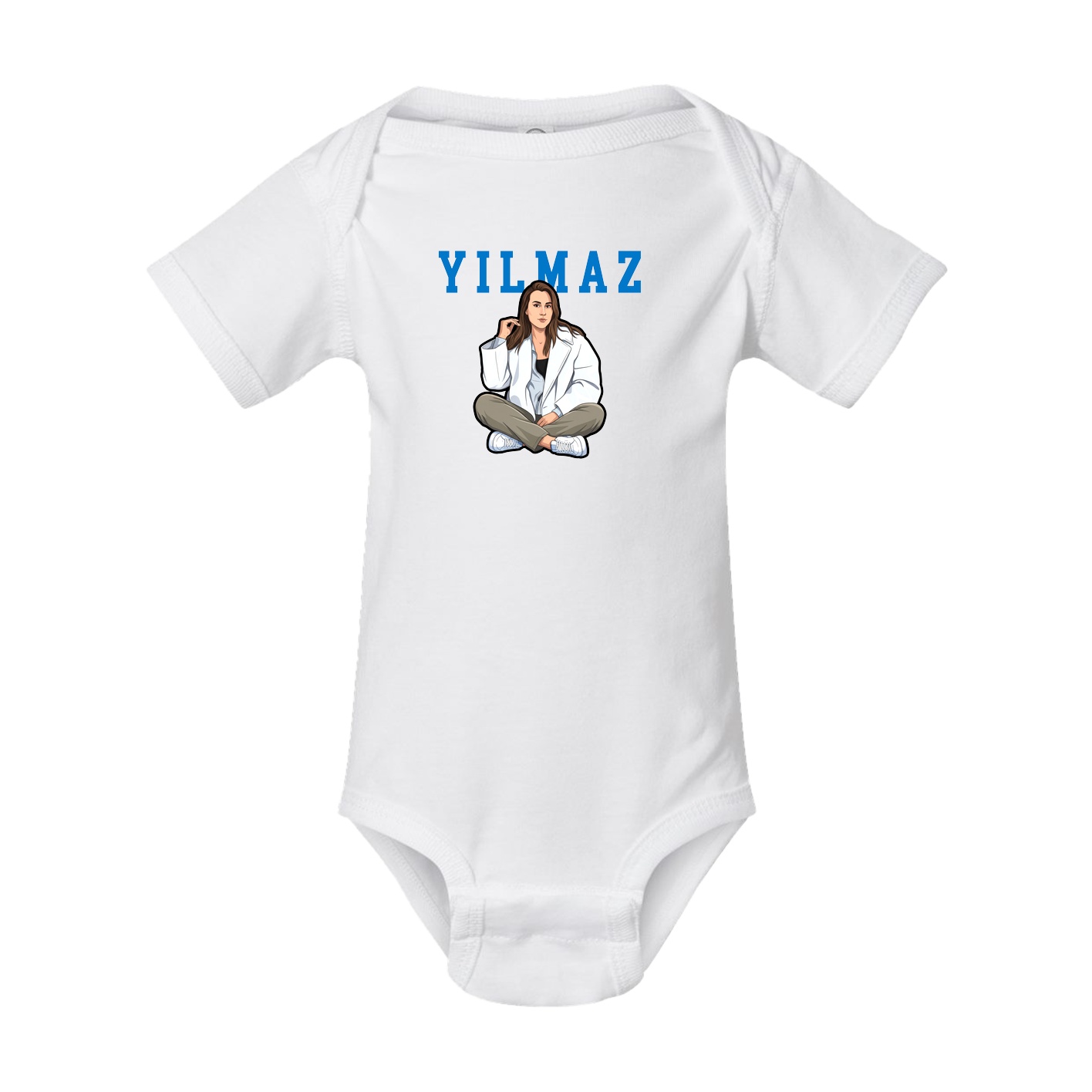 Baby Onesie — Shirsey in White
