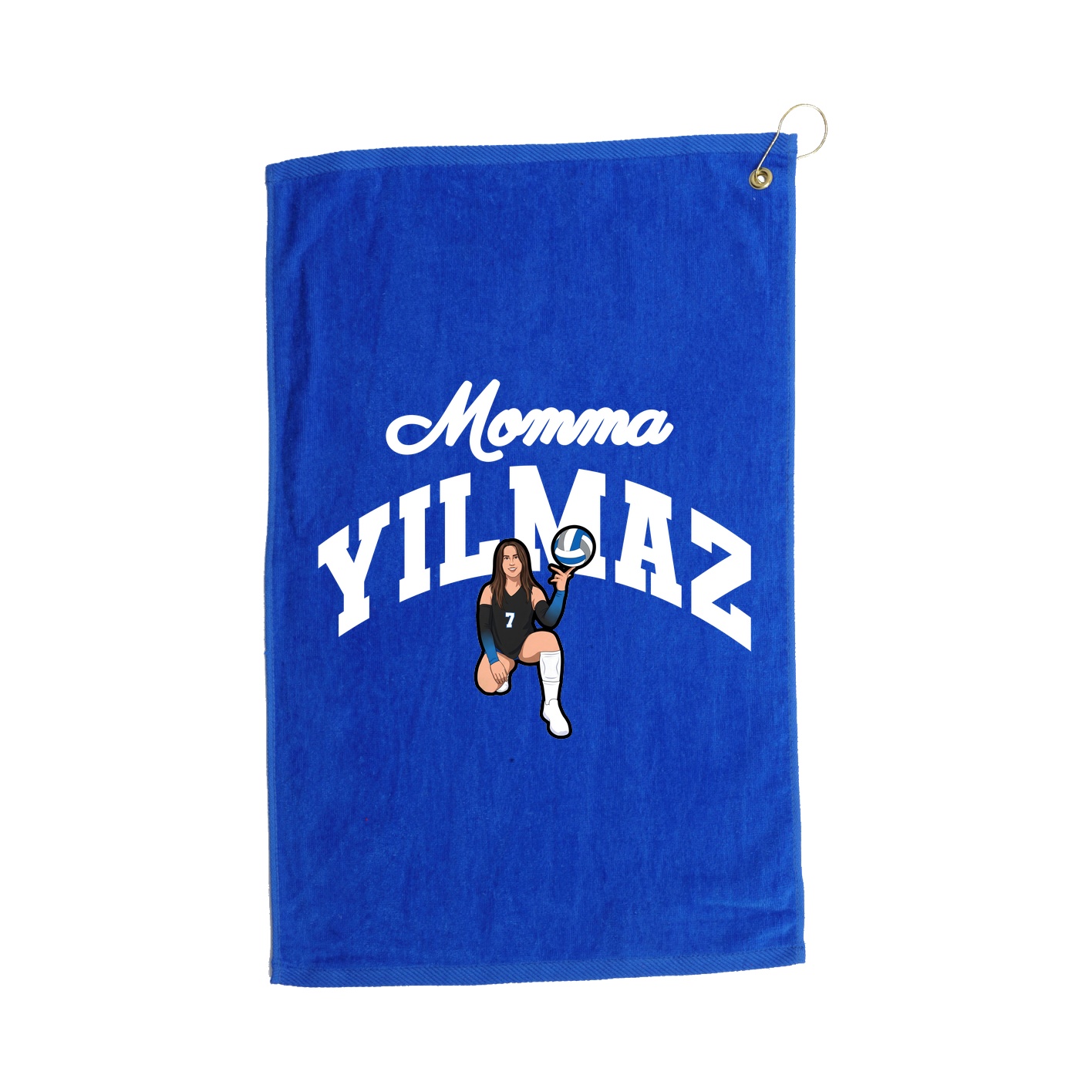 Golf Towel — Mothers Day Arch in Royal