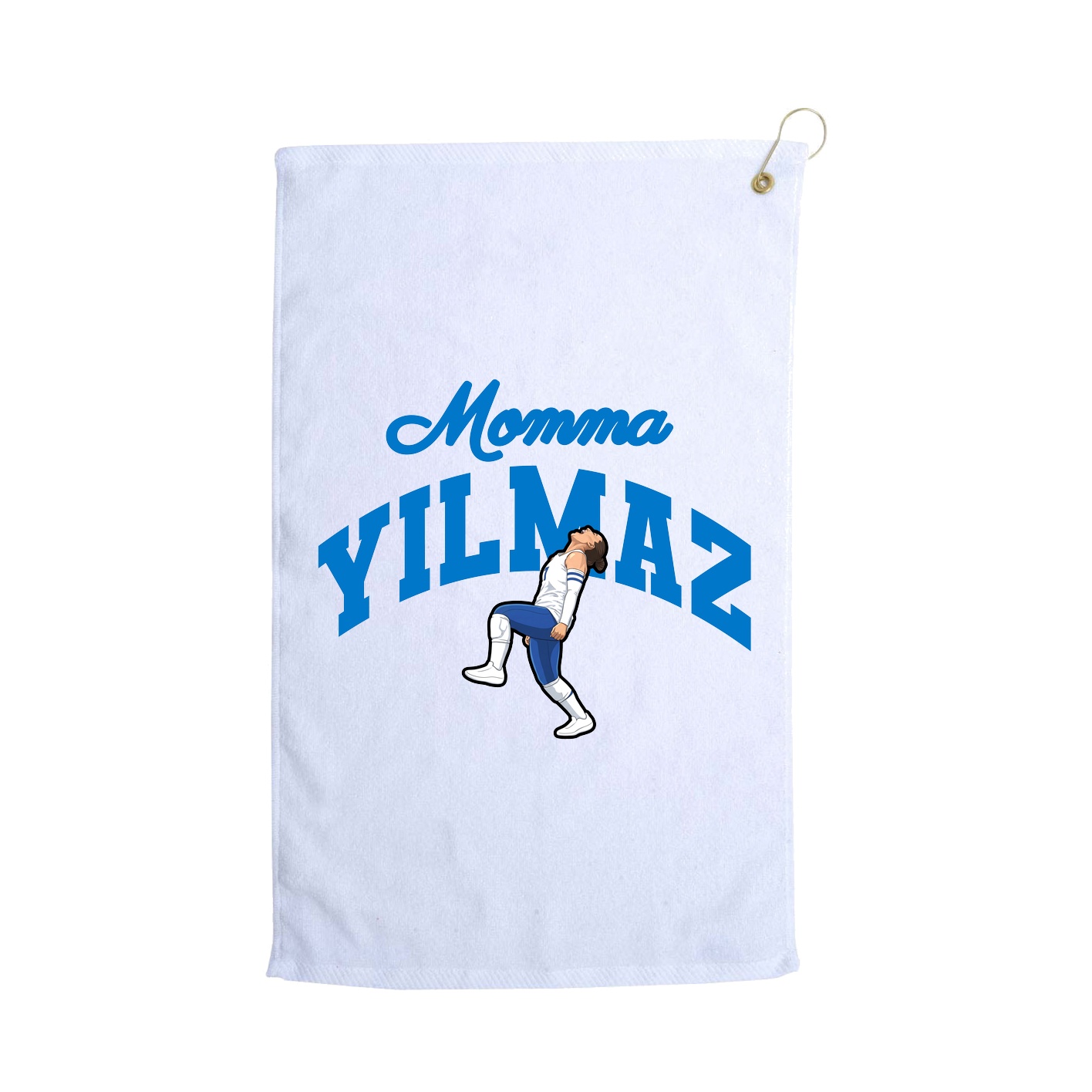Golf Towel — Mothers Day Arch in White
