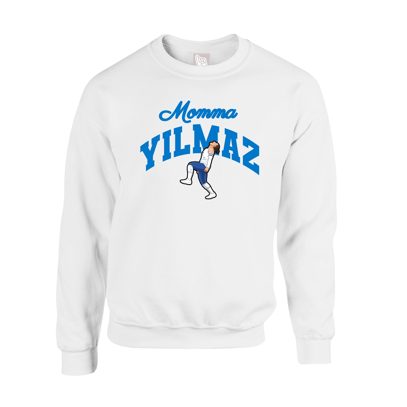 Fleece Crew — Mothers Day Arch in White