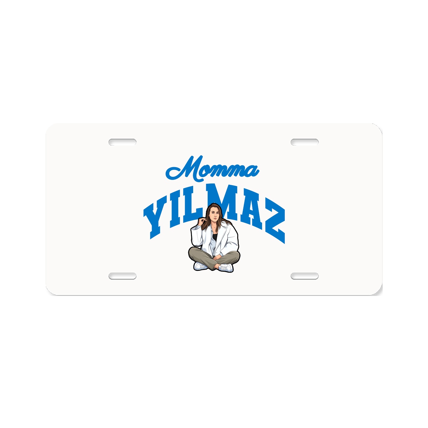 License Plate — Mothers Day Arch in Classic