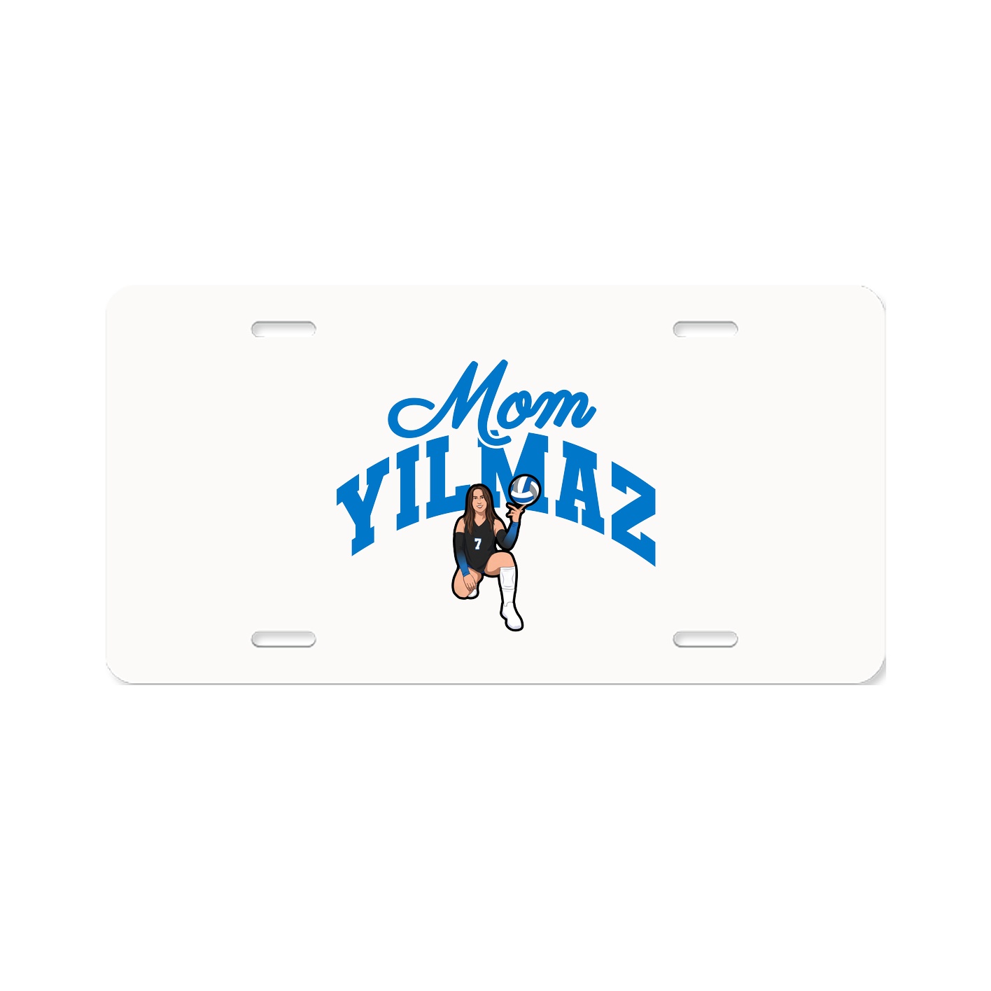 License Plate — Mothers Day Arch in Classic