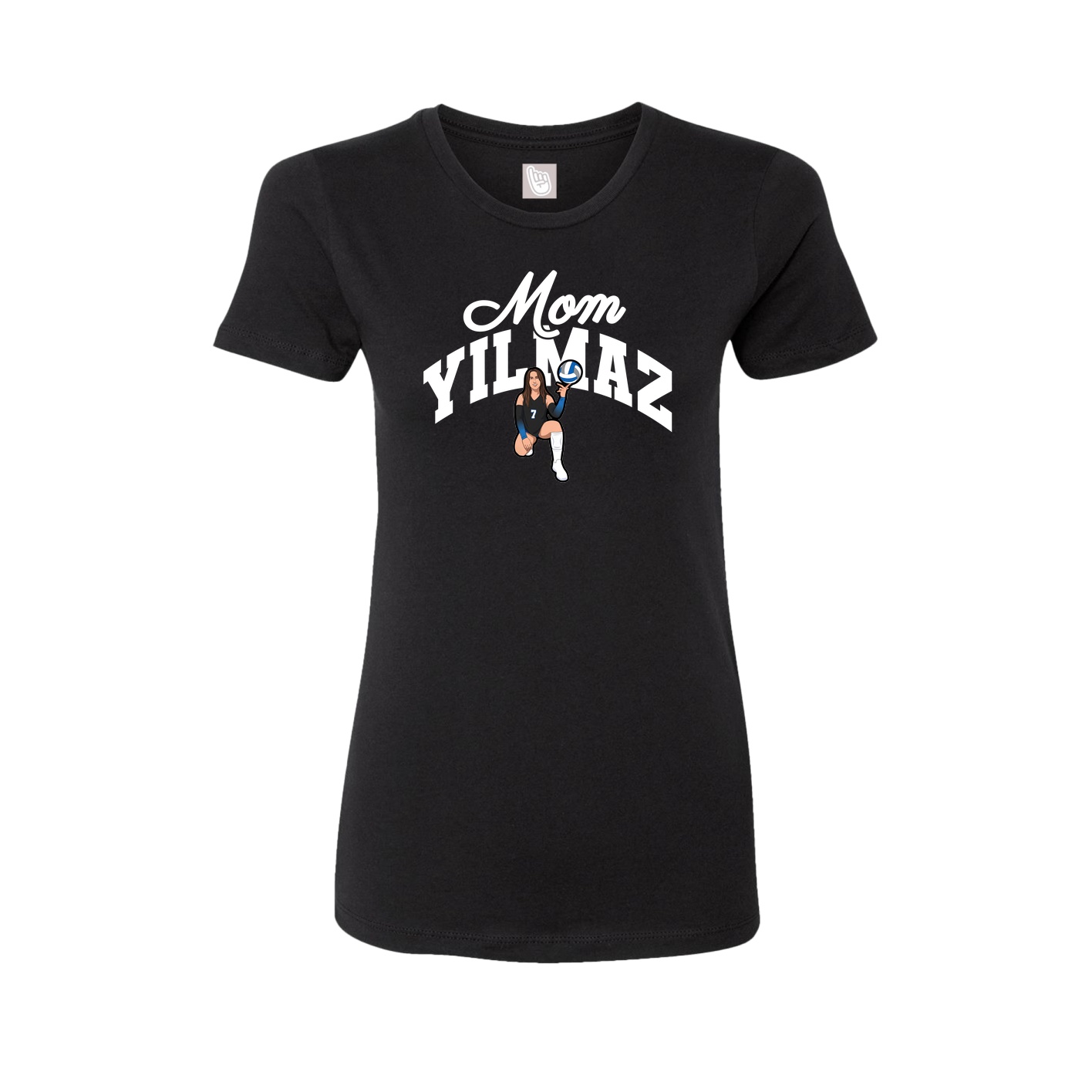 Womens Tee — Mothers Day Arch in Black