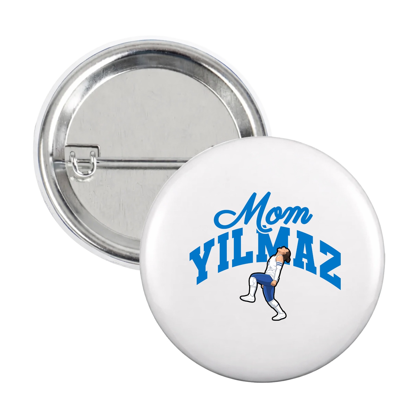 Game Day Button — Mothers Day Arch in White