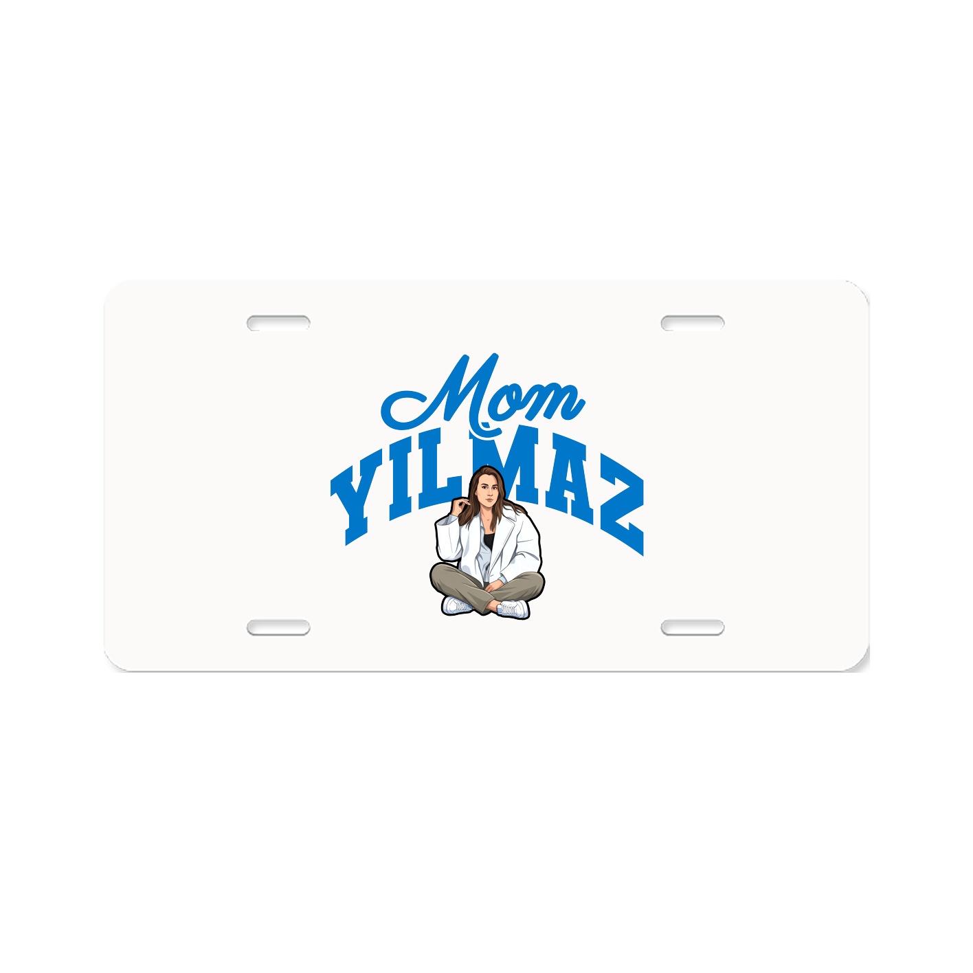 License Plate — Mothers Day Arch in Classic
