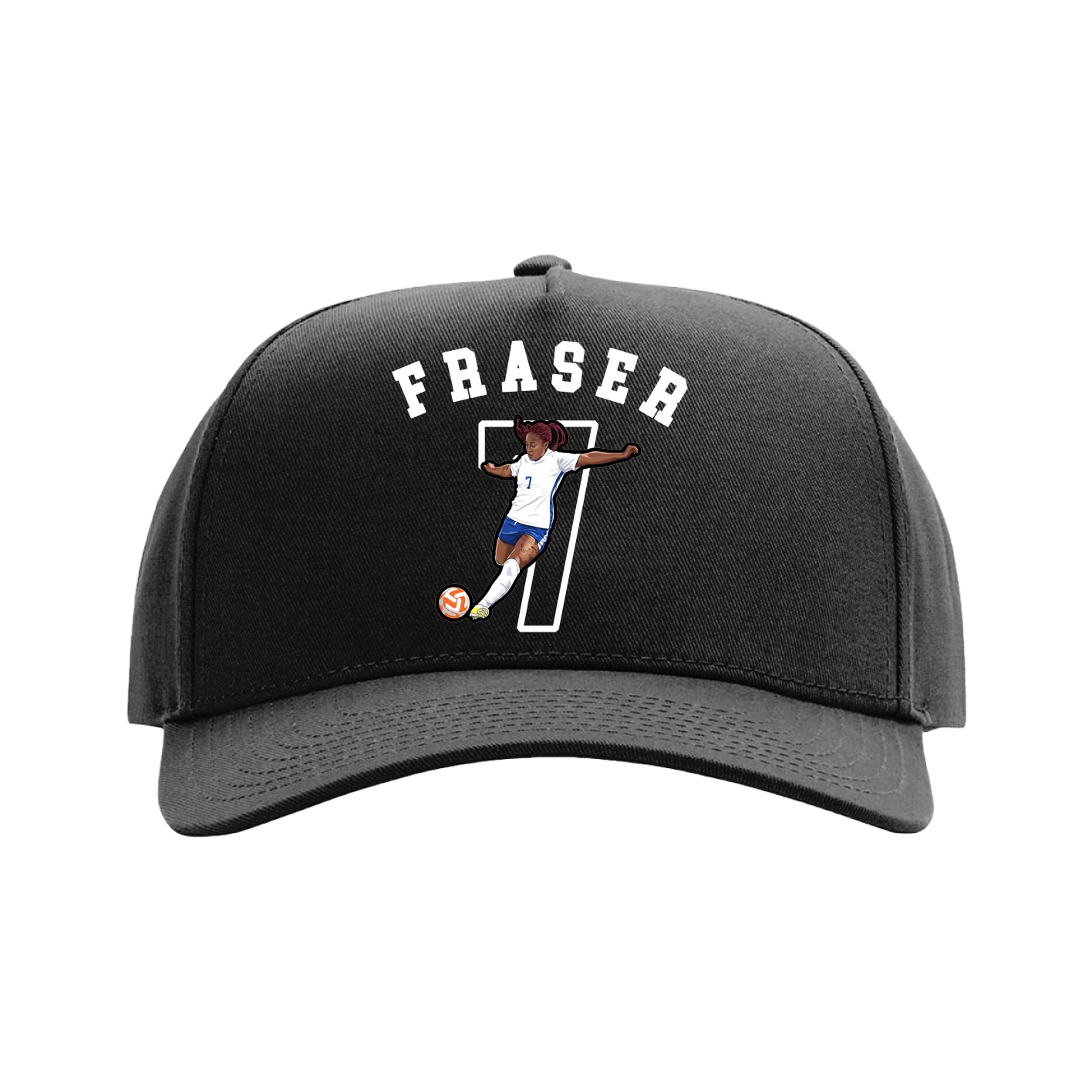 Full Fabric Five-Panel Champ Cap