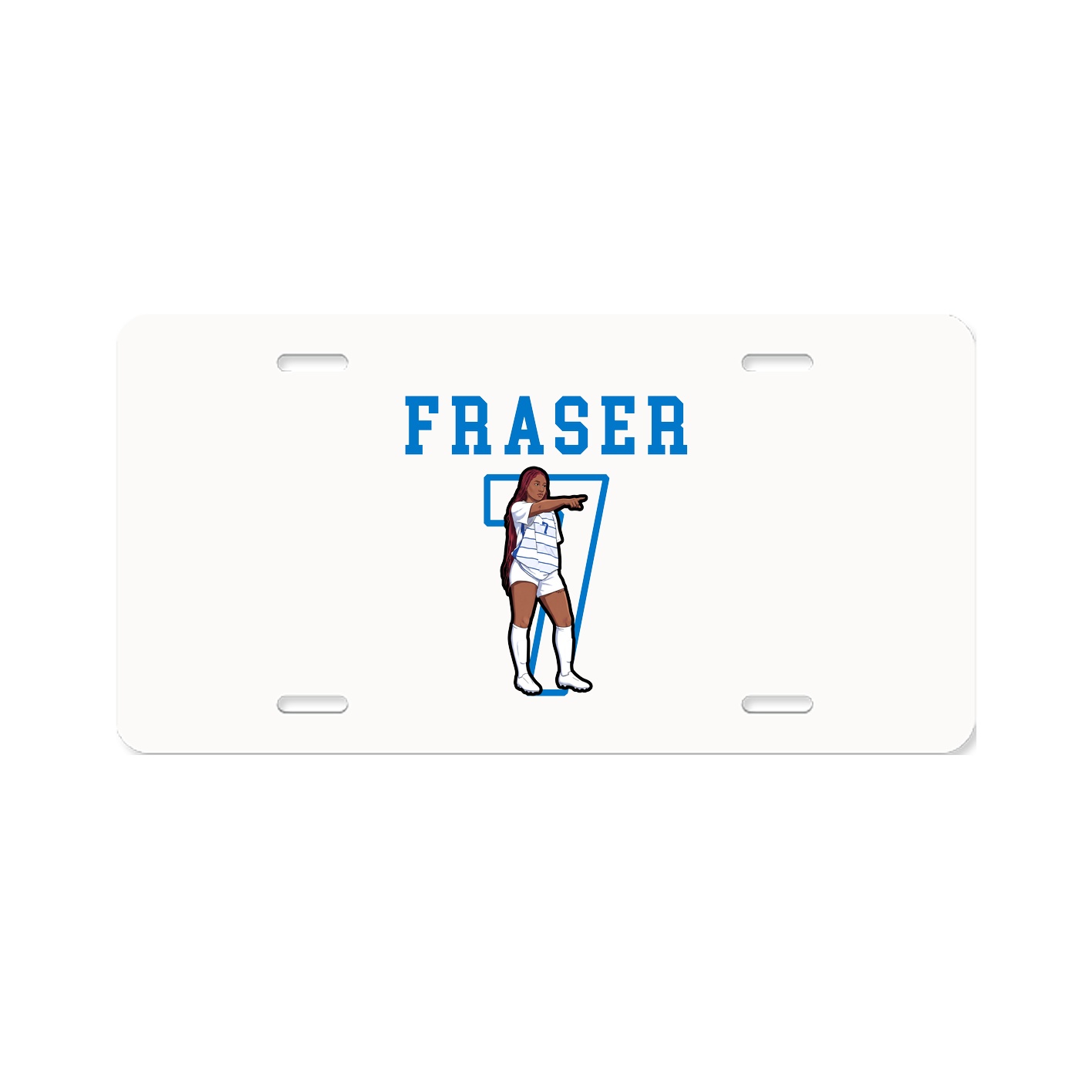 License Plate — Shirsey in Classic