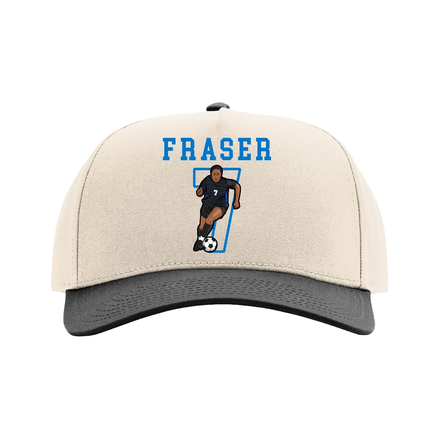Full Fabric Five-Panel Champ Cap