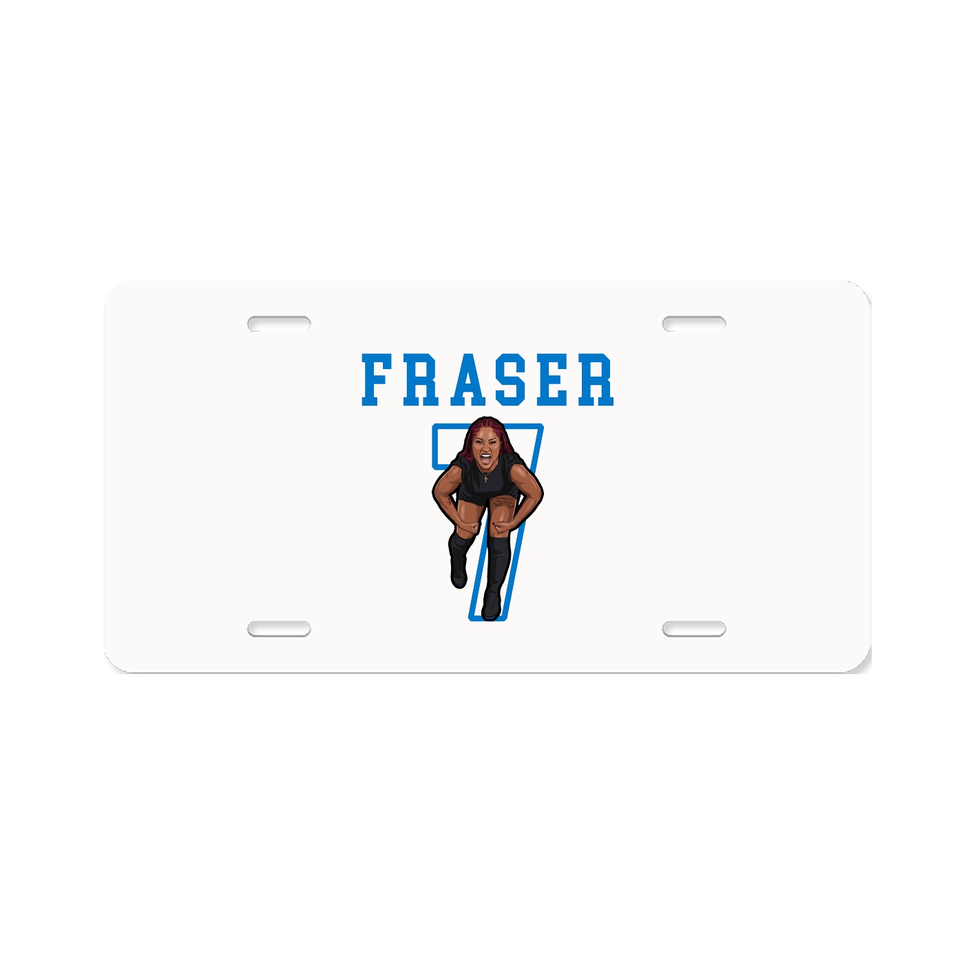Aluminum License Plate