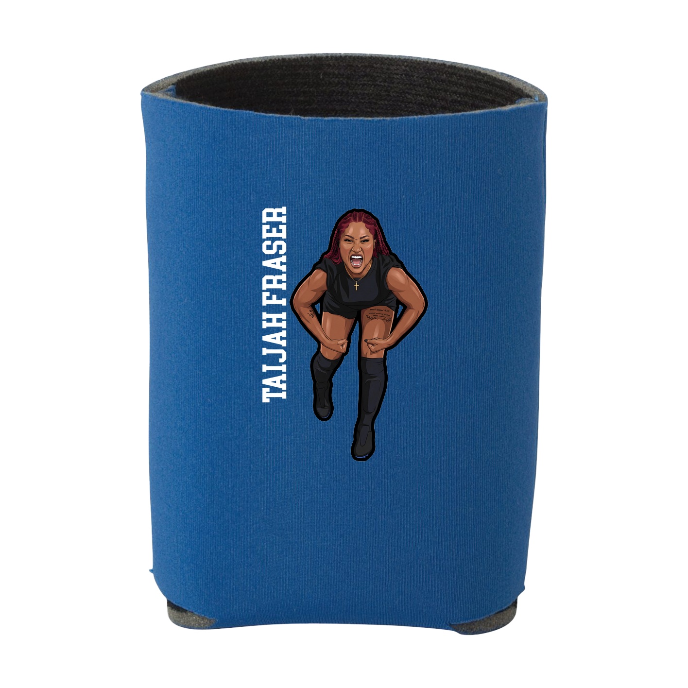 Can Holder — Name Vertical in Royal