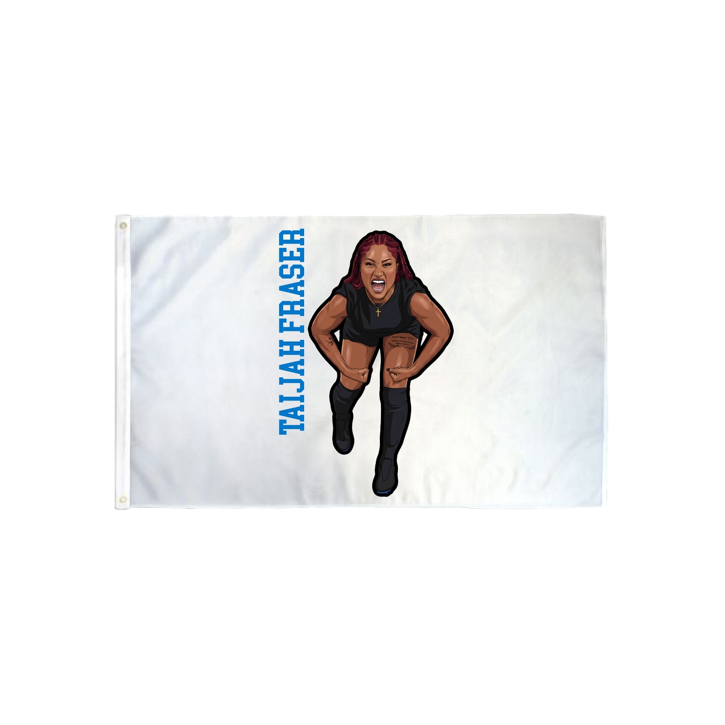 3x5 Flag — Name Vertical in Classic