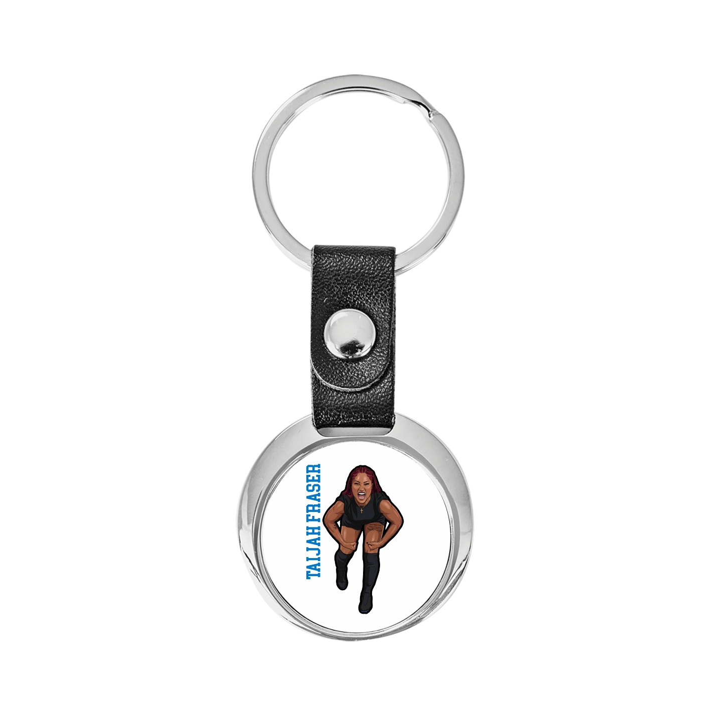 Key Chain — Name Vertical in Classic