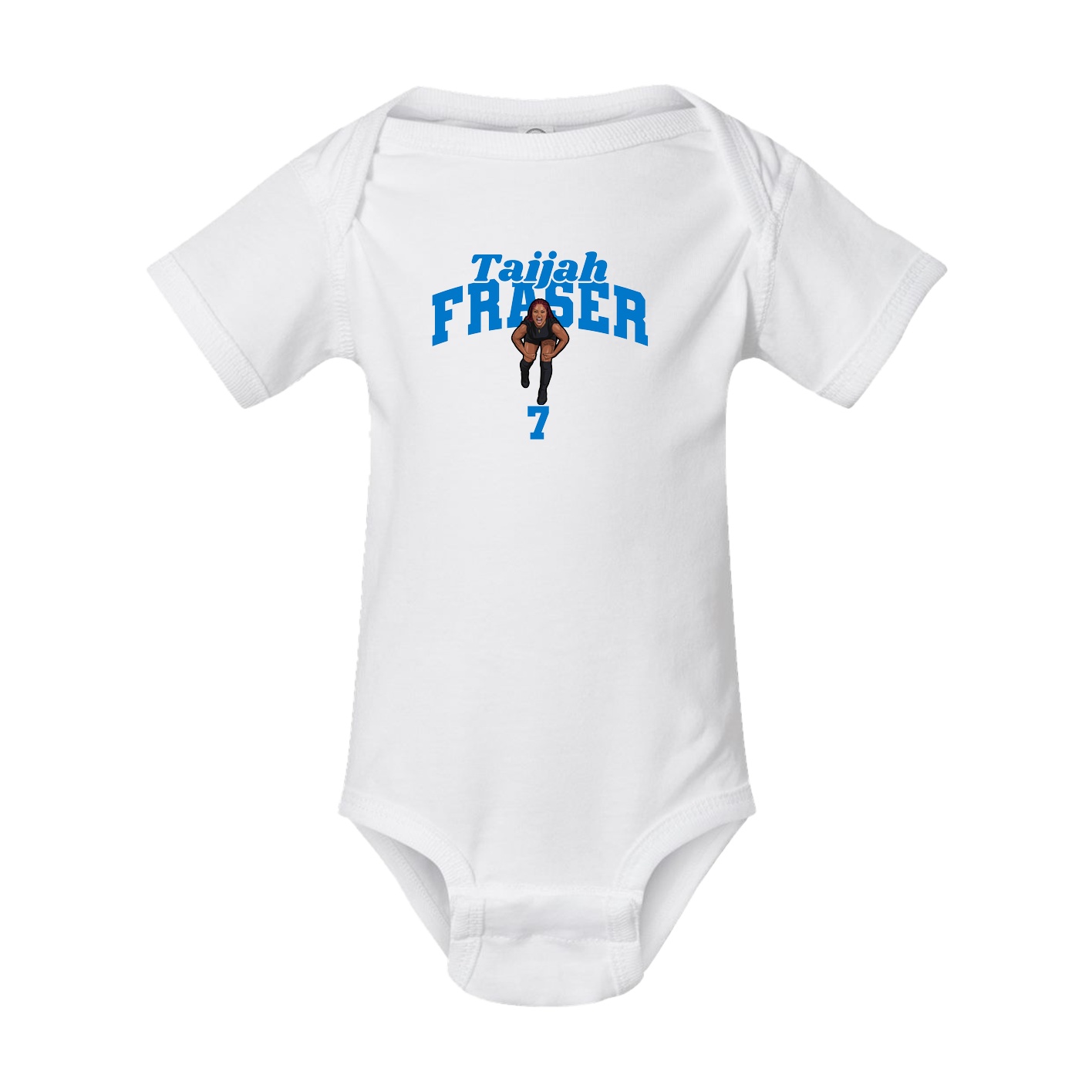 Baby Onesie — Signature Arch in White