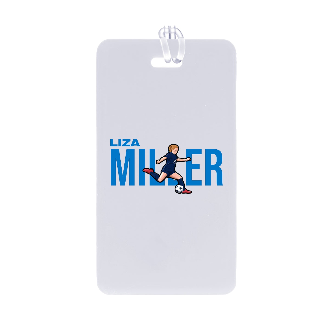 Bag Tag — Player Name in Classic