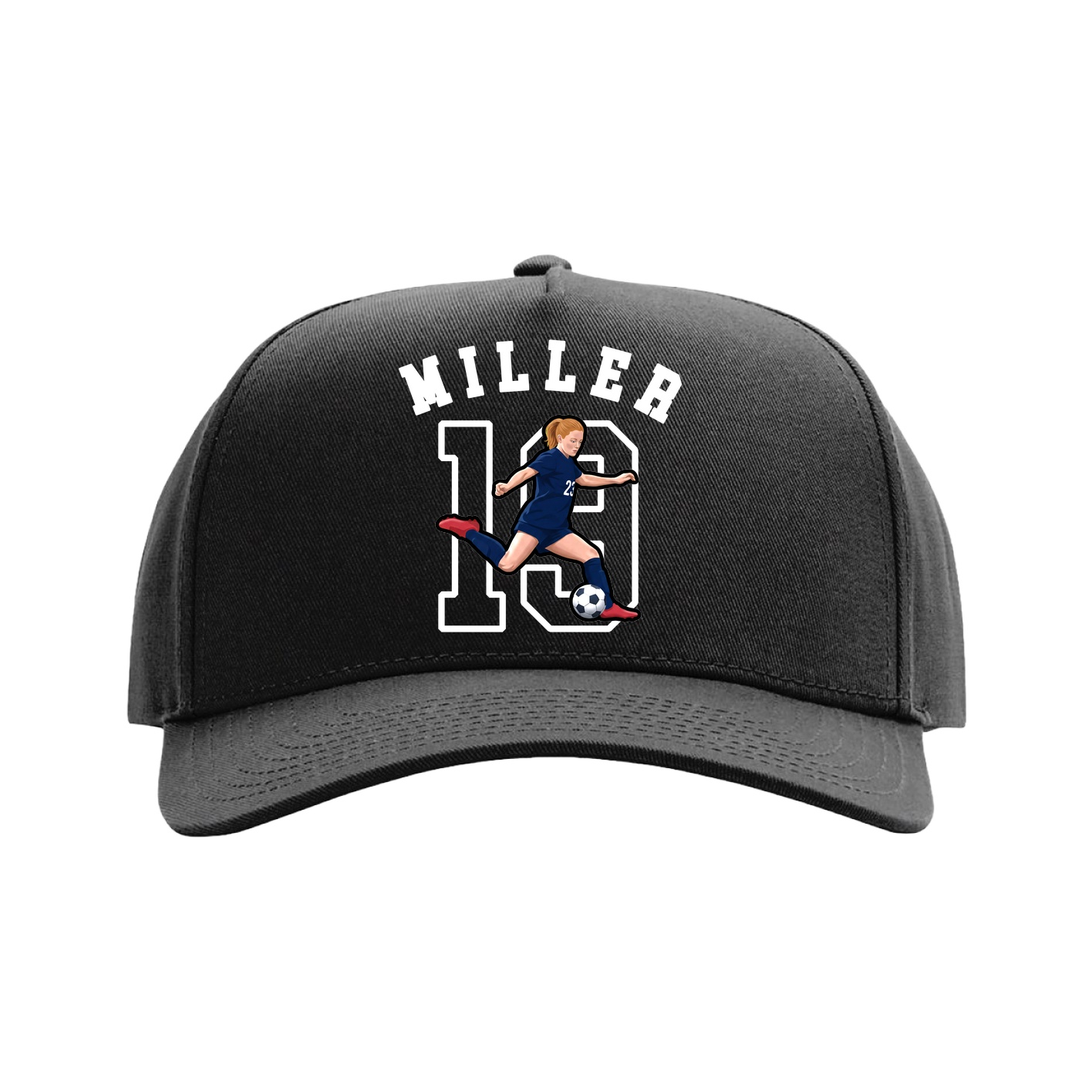 Full Fabric Five-Panel Champ Cap