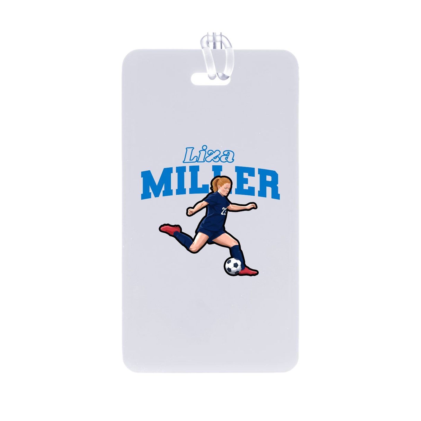 Bag Tag — Name Arch in Classic