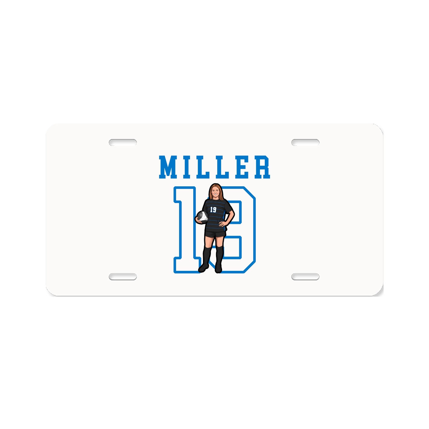 License Plate — Shirsey in Classic