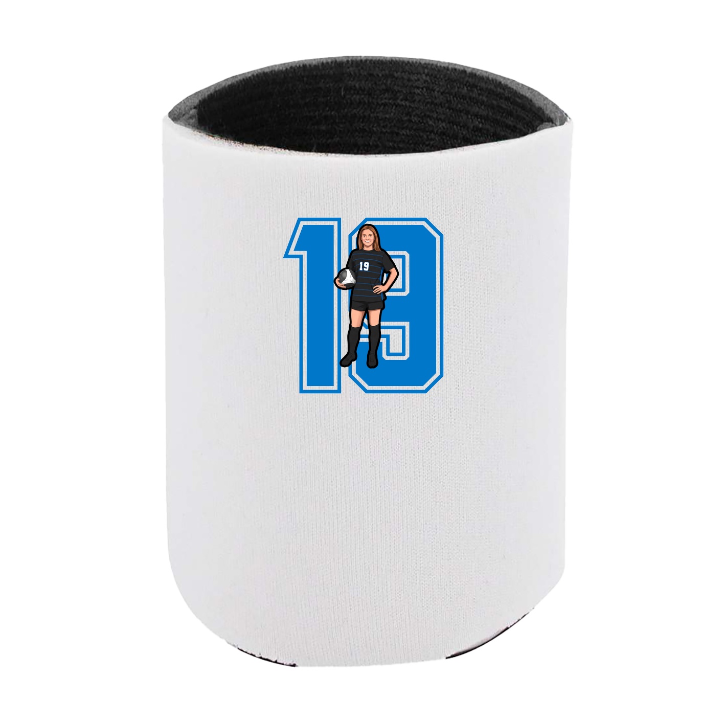 Can Holder — Number in White