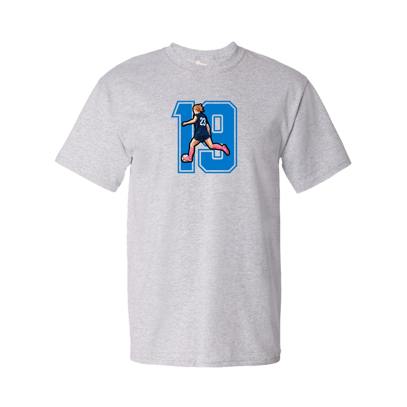 Tee — Number in Grey