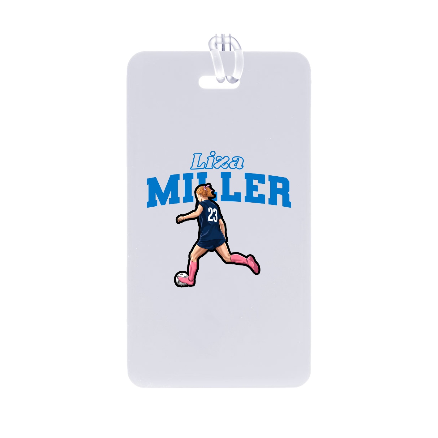 Bag Tag — Name Arch in Classic