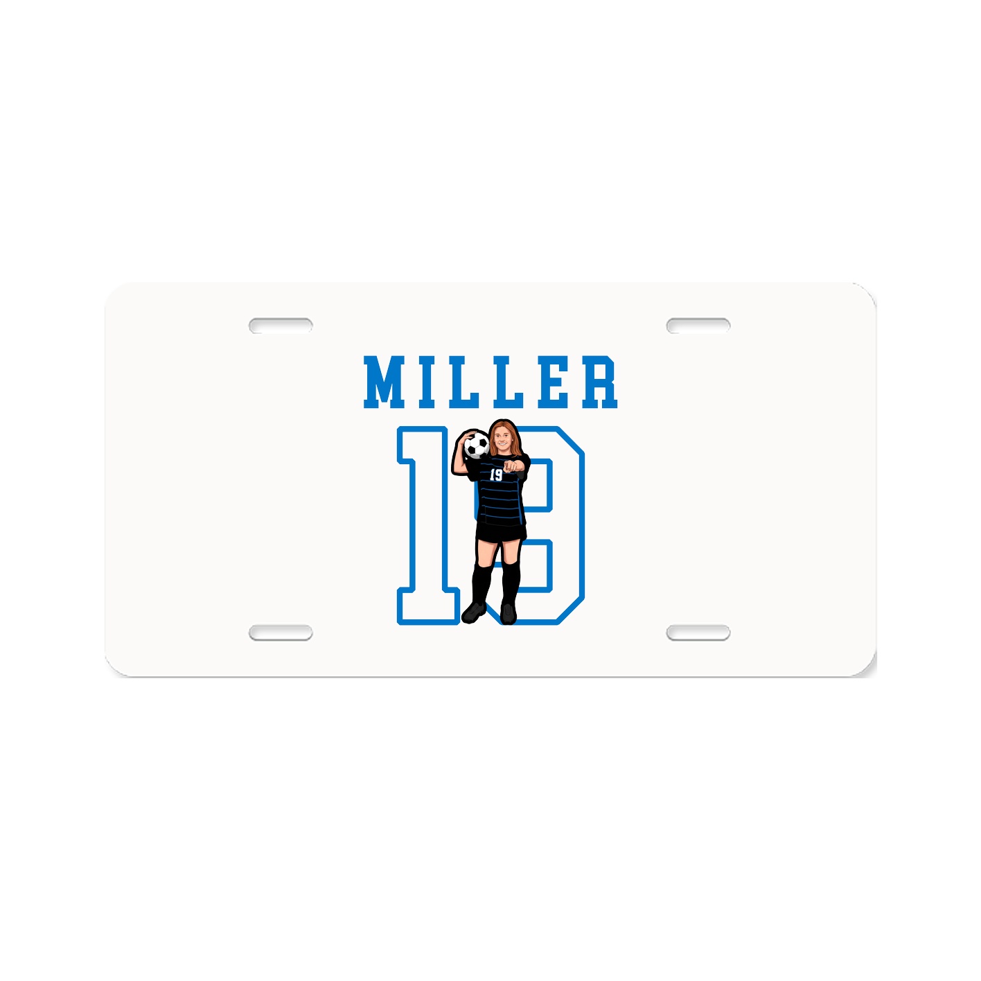 License Plate — Shirsey in Classic