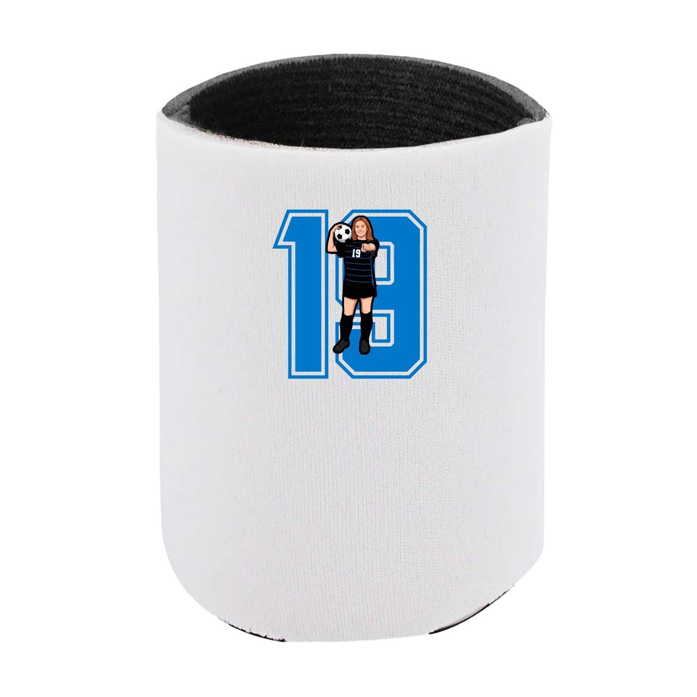 Can Holder — Number in White
